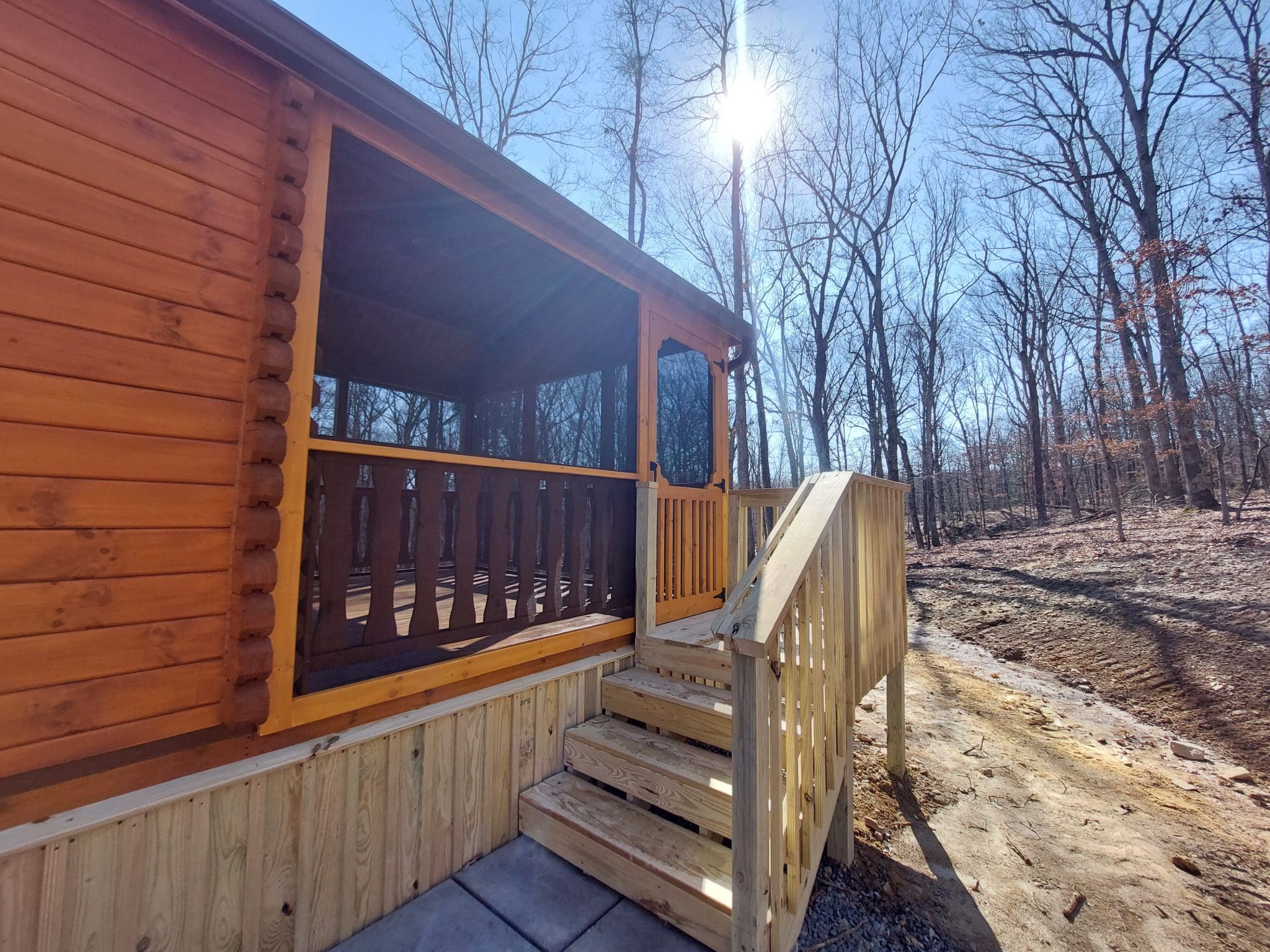 New – Kerns School Rd –  Log Cabin!