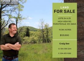 Lots 24 & 25 High View Rd, Purgitsville, WV 26845